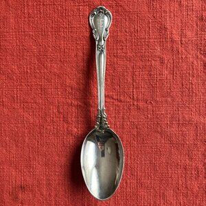 Gorham Chantilly Sterling Silver Tablespoon / Serving Spoon 8 1/2", "F" monogram